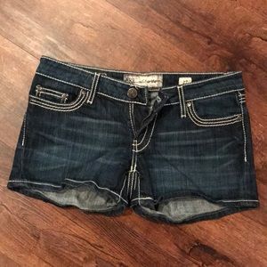 BKE denim shorts size 27